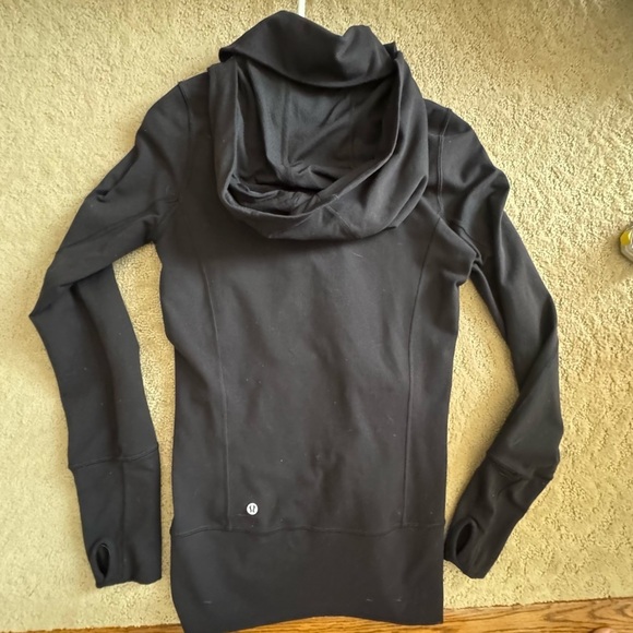 Lululemon Stride Jacket II Hooded Black Size 4 - Picture 4 of 15